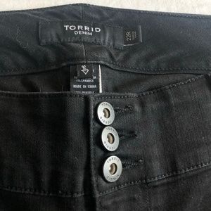 Torrid Black Jeggings